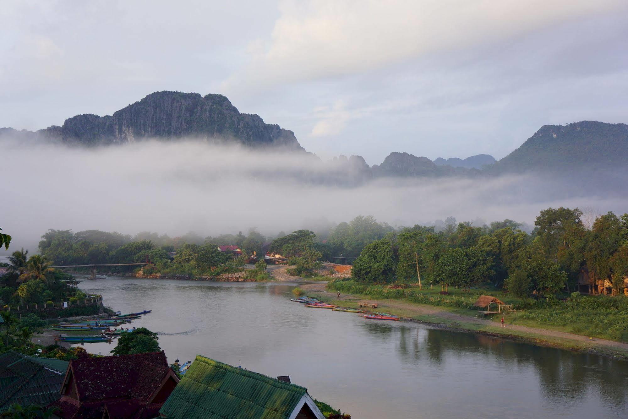 Silver Naga Hotel Vang Vieng Εξωτερικό φωτογραφία